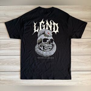 LGND Supply Co Dead Tired Still Grinding Tee Black Various sizes NWT